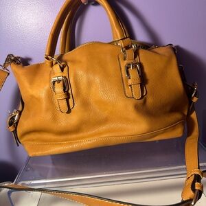 Stylish Tan Leather Handbag